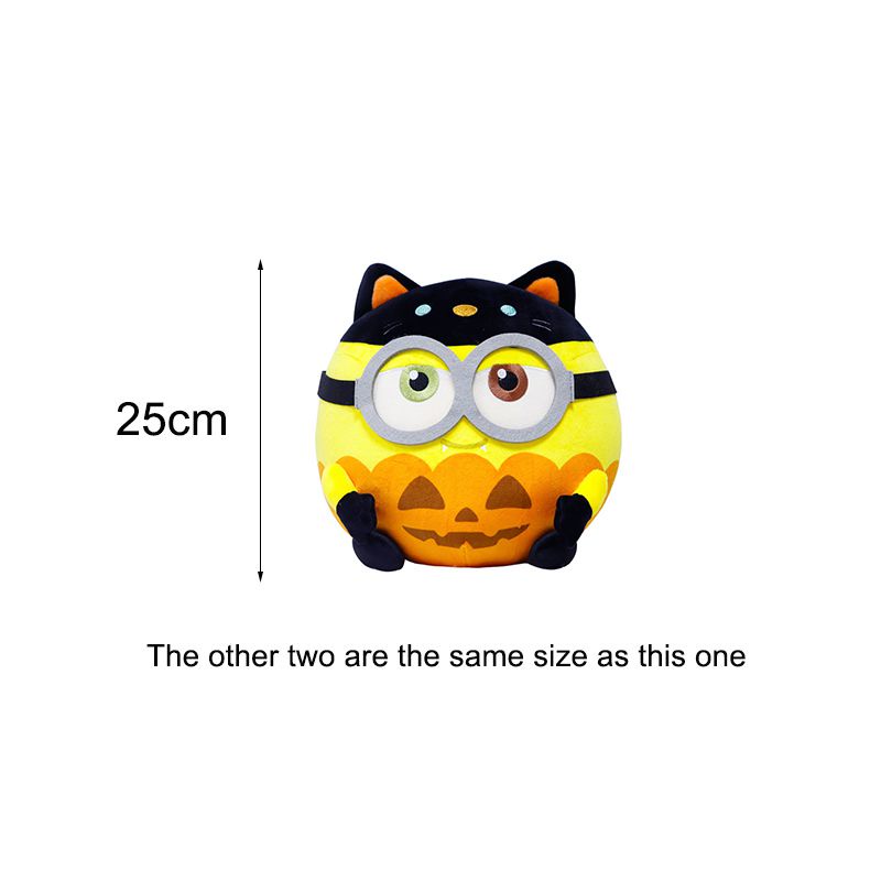25cm Despicable Me Adorkable Minions Cross Dressing Vampire Bear Cat Doll Super Cute Soft Stuffed Plush Ball gift