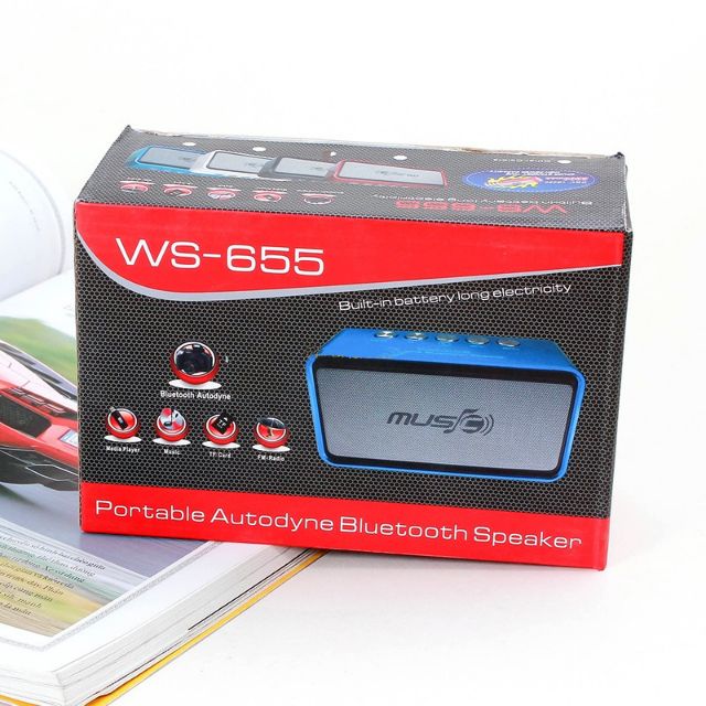 Loa bluetooth ws 655 có hàng.