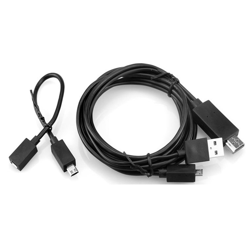 Cáp Chuyển Đổi Mini Usb Sang Hdmi 5 Pin & 11 Pin Hd Cho Samsung Huawei Xiaomi