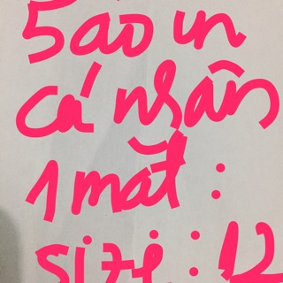 Combo áo in cá nhân