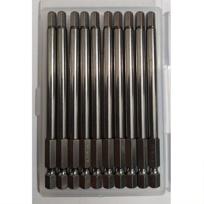 Đầu Lục Bắt Ke Nhảy Lắp Cho Khoan Máy 2,5/3/4/5/6mm Dài 10cm Nam Châm Hút Cực Mạnh