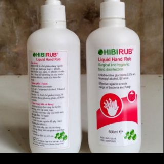 Dung dịch sát khuẩn tay nhanh HIBIRUB