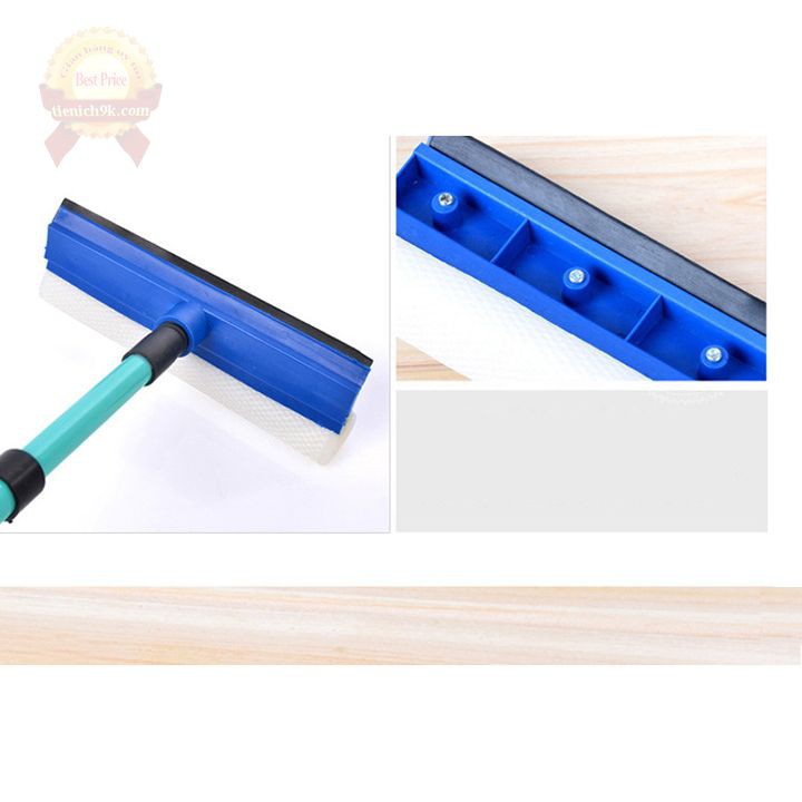 Cây lau kính cán dài thu gọn tiện lợi dọn dẹp cửa kính F750SP1