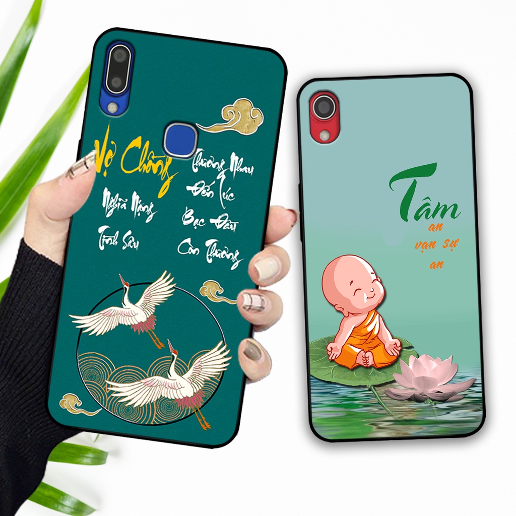 Ốp lưng Vivo Y91 / Y91c / Vivo Y93 / Vivo Y95 in hình phong cách chữ thư pháp cha mẹ, tài lộc