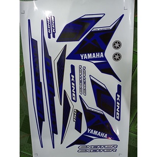 Tem rời ex 150 mxking xanh trắng gp