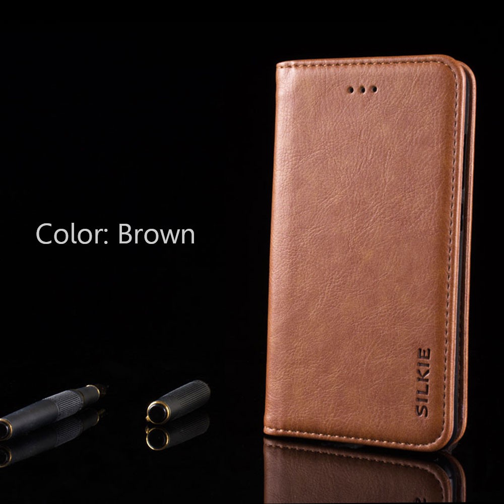 Ốp Lưng Da PU Phong Cách Retro Cho iPhone 6 6S Plus 7 8 X XS MAX XR