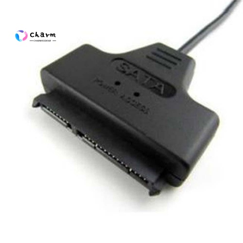 Dây Cáp Chuyển Đổi Usb 2.0 Sang 2.5inch 22pin 7 + 15 Ata Sata 2.0 Hdd / Ssd