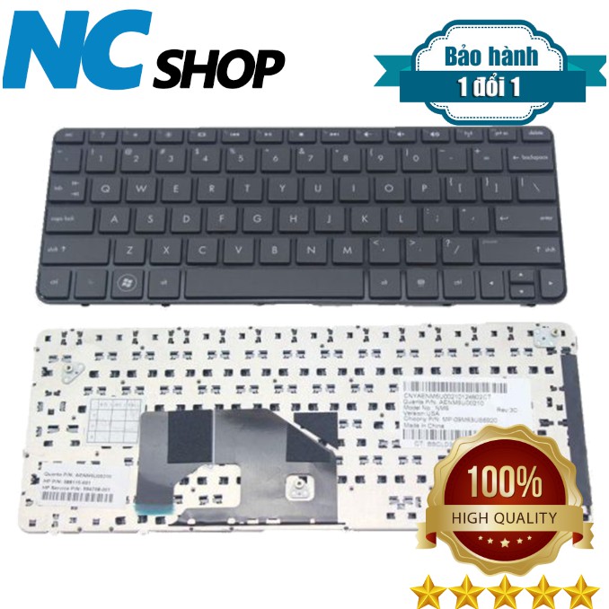 Bàn phím laptop HP Compaq Mini 210-1000, 210-1100 – MINI 210
