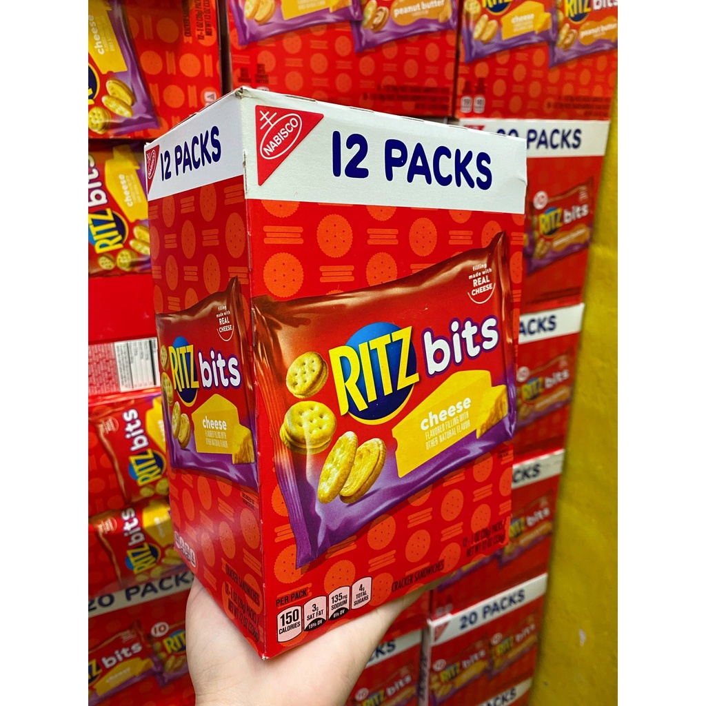 🥨🧀 Bánh Ritz Bits cheese Minions - 12 pack