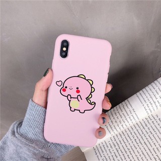 ỐP IPHONE - Ốp LƯNG - Hot Dẻo - M691 Khủng long đáng yêu