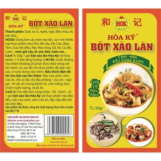 BỘT XÀO LĂN Hoà Ký 50gr