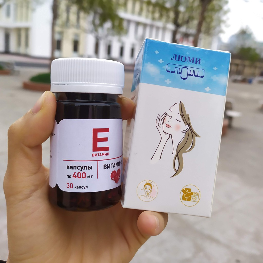 Vitamin E đỏ cô gái Nga 400mg date xa T2/2023 | BigBuy360 - bigbuy360.vn