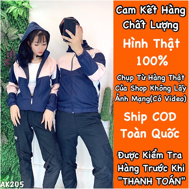🔥𝐆𝐈𝐀́ 𝐒𝐈̉🔥205 Áo Khoác Dù Cặp Hồng Mã Mới Siêu Đẹp (Video,Hình Thật) | BigBuy360 - bigbuy360.vn
