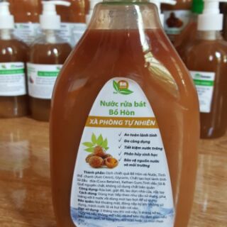 Nước rửa bát bồ hòn