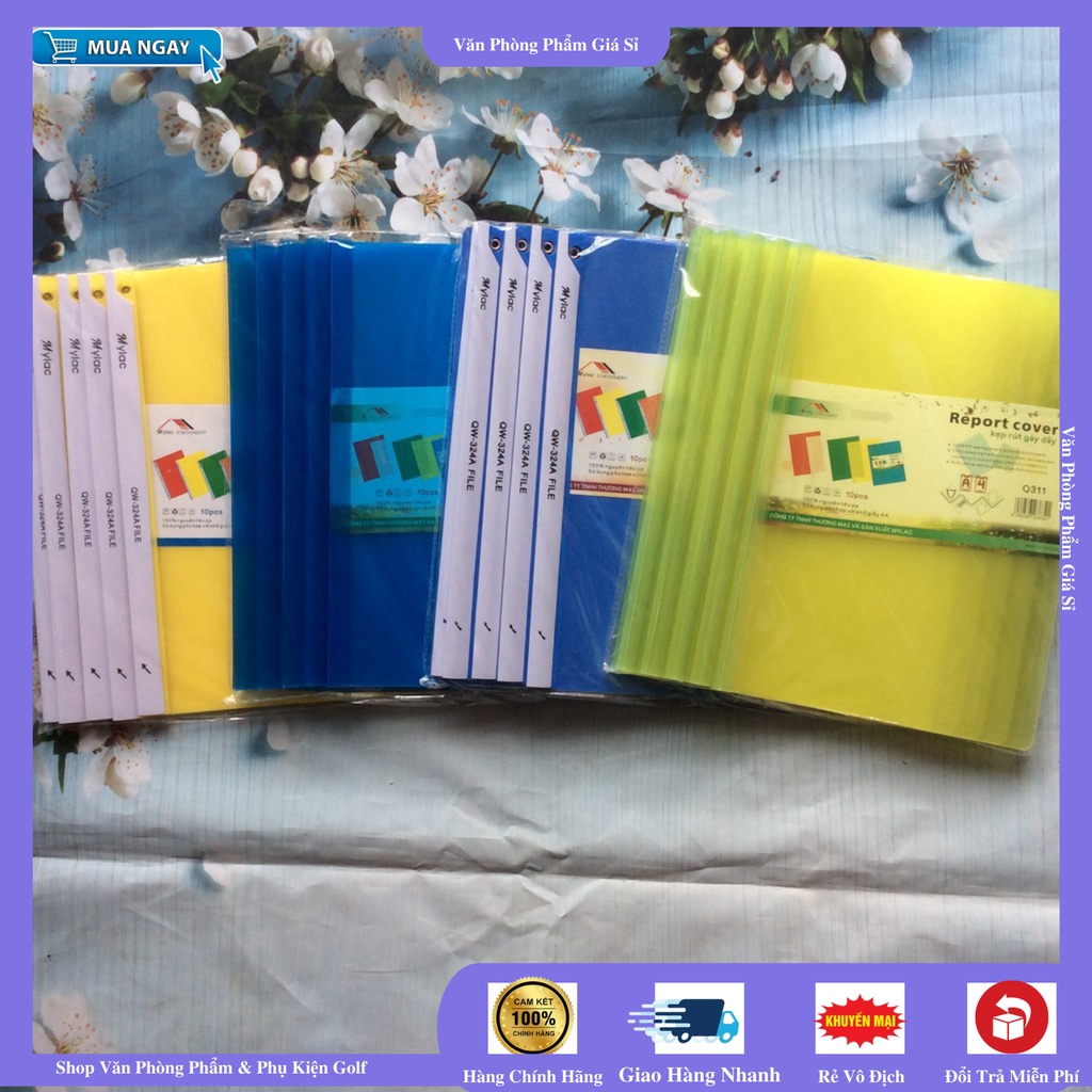 Kẹp tài liệu, rút gáy xoay kẹp giấy a4