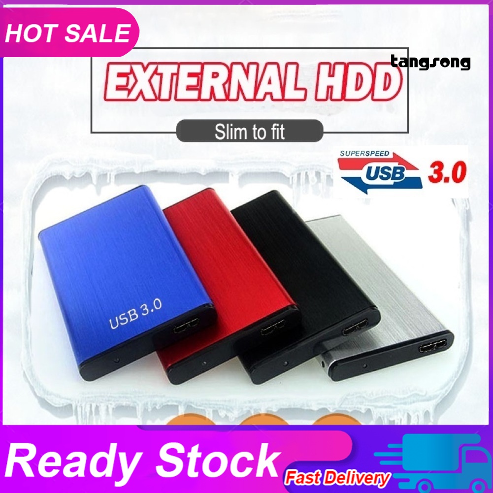 Ổ Cứng Ngoài Di Động 500g / 1t / 2t Usb 3.0 2.5inch Hdd Cho Pc