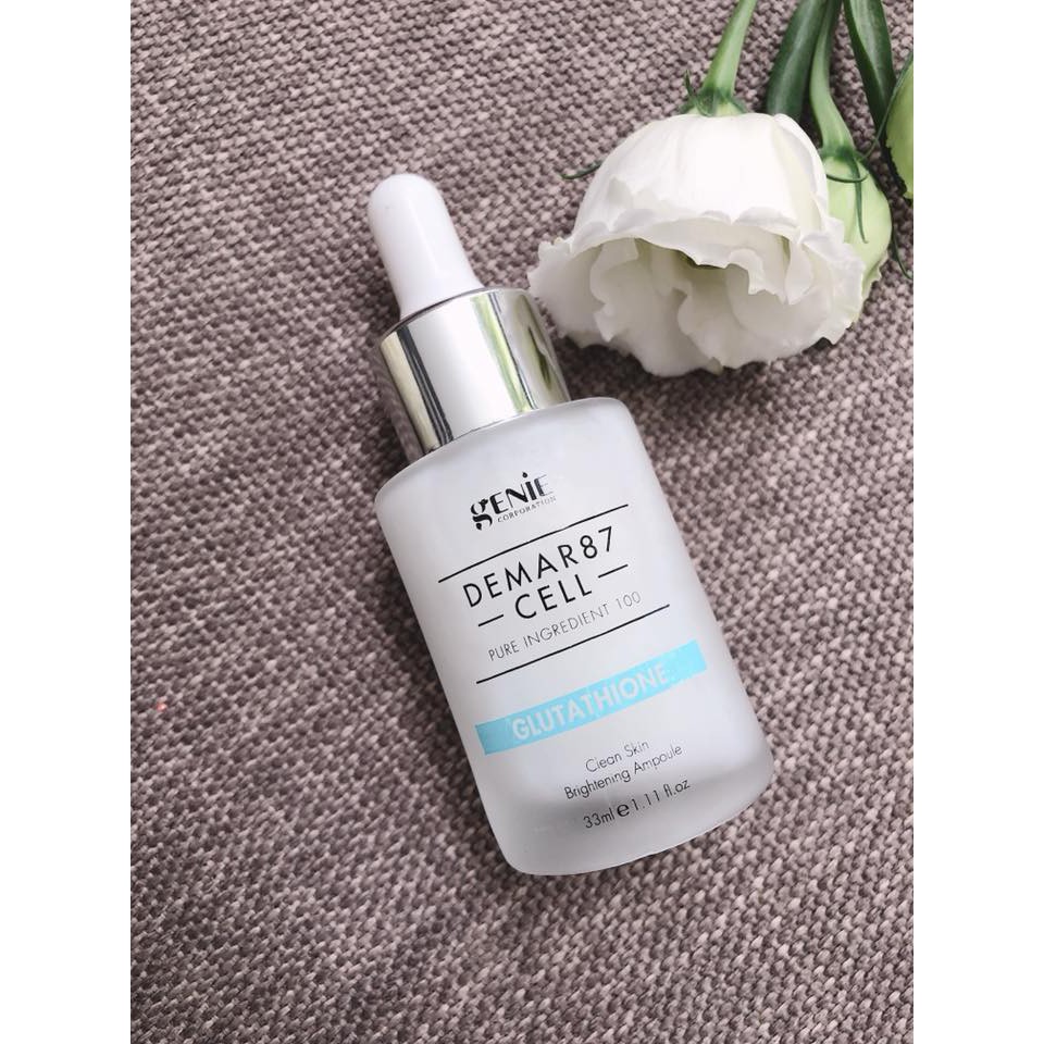 Serum Truyền Trắng Da Genie Ampoule Glutathione–Hàn Quốc