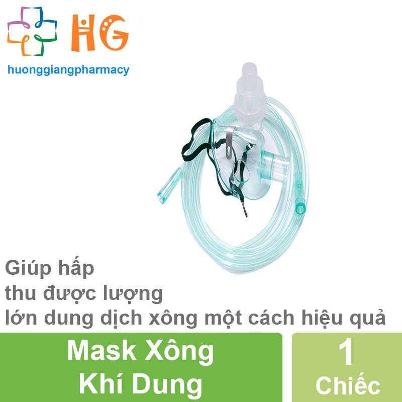 Bộ Mặt Nạ Khí Dung cho các loại máy - MASK xông mũi họng