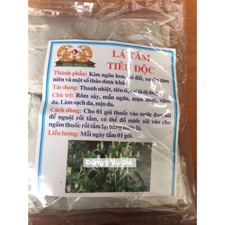 lá tắm tiêu độc thảo dược