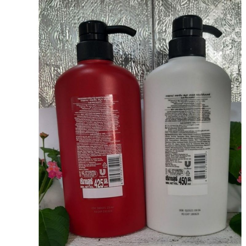 GỘI XẢ PHỤC HỒI TÓC TRESume 450ml /621ml/1 chai hàng chính hãng