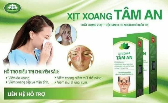 Xịt xoang Tâm An