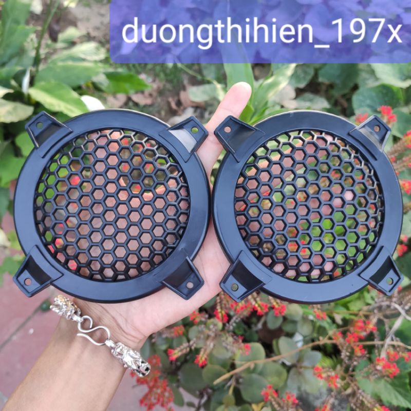Set 2 tấm bảo vệ loa 4/6/8/10 inch, combo 2 màng bảo vệ loa, màng lưới bảo vệ loa, khung bảo vệ loa, ê căng loa, ecang