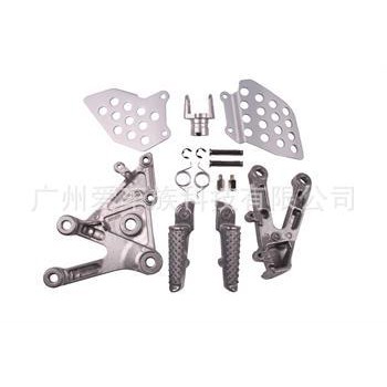 Giá Đỡ Chân Chống Trước Hình Tam Giác Màu Bạc Chuyên Dụng Cho Cbr600rr F5 03 04 05 06