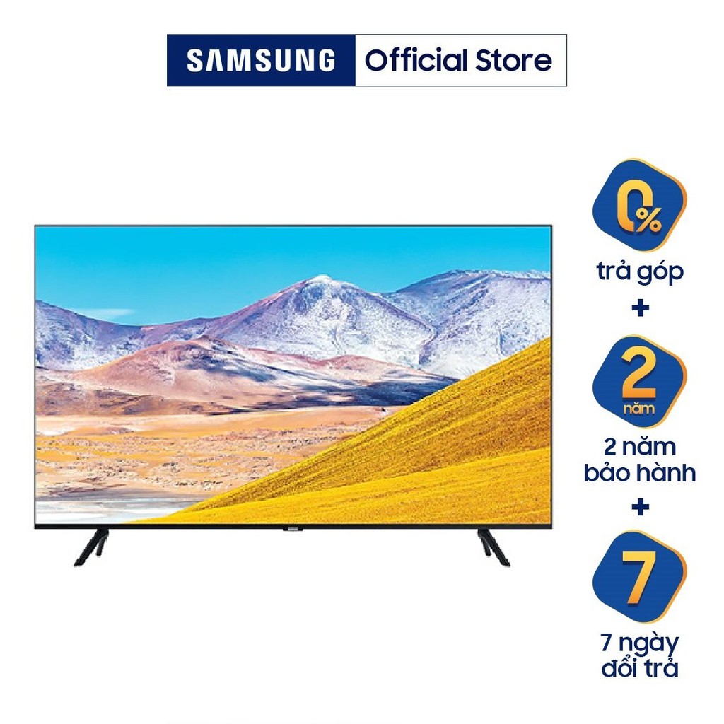 Smart tivi Samsung 4k 65 inch UA65TU8000, Độ phân giải : Ultra HD 4K Cổng LAN, Wifi Cổng HDMI, Hệ điều hành, giao diện