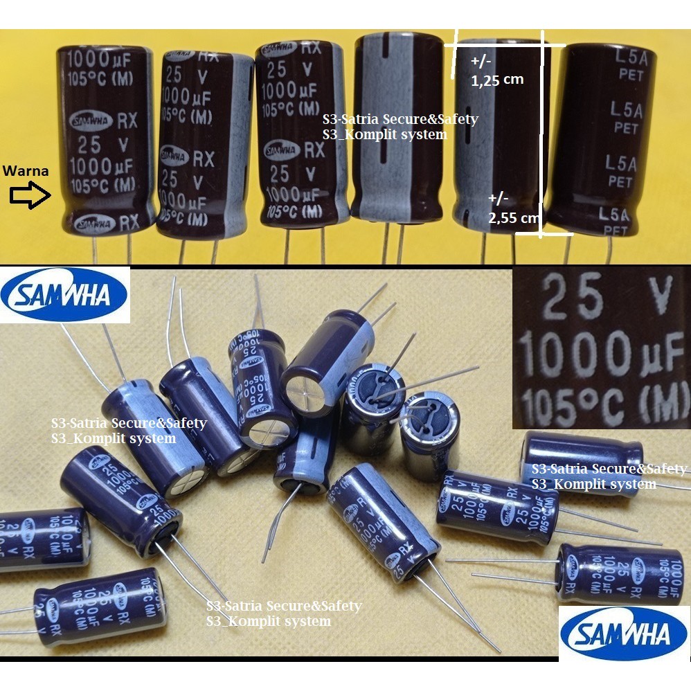 Tụ Điện 1000uf 25v Elco 1000uf 25vol V 25 Vol 1000uf / 25v 1000uf25v Chuyên Dụng