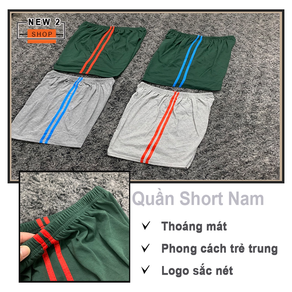 Quần short nam -Quần đùi nam cao cấp chất liệu thun cotton co giãn thích hợp đi chơi đi thể thao New2_Shop