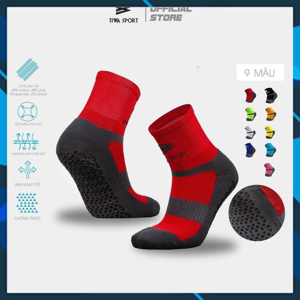 Vớ đá banh chống trượt TIWA, tất chống trơn dành cho các môn thể thao, bóng đá, nhiều màu sắc, có bán sỉ.