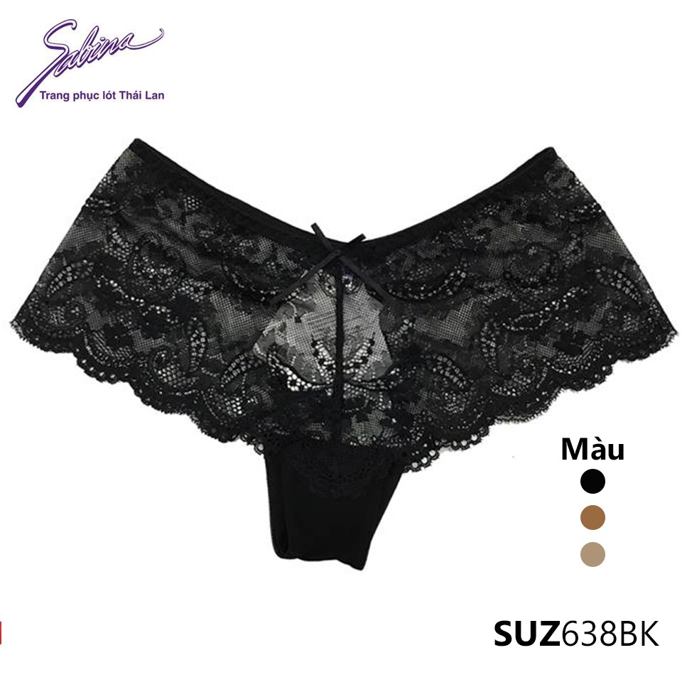[Mã WABRS31 giảm 20% tối đa 100k đơn 150k] Quần Lót Lưng Vừa Chất Liệu Ren Quyến Rũ Panty Zone By Sabina SUZ638