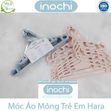 Set 10 Móc áo mỏng trẻ em - trẻ sơ sinh thương hiệu cao cấp Inochi (MA185)