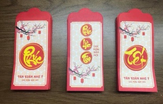 Combo 50 bao đựng lì xì mẫu mới 2020