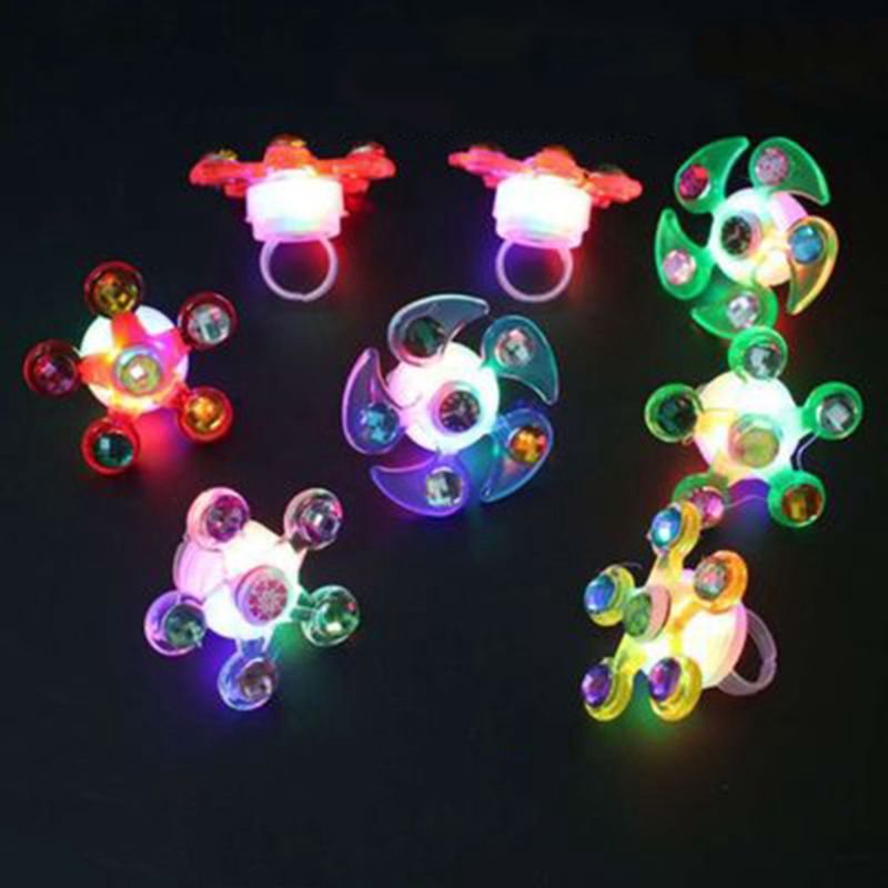 Con Quay Đồ Chơi Fidget Spinner + Đèn Led Giúp Giảm Stress