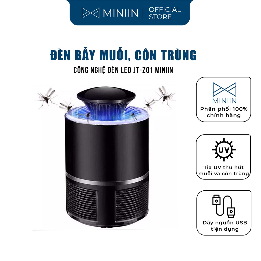 Đèn Bẫy Muỗi JT-Z01, Máy Thu Hút Côn Trùng Bay, Máy Bắt Muỗi Cao Cấp Công Nghệ Đèn LED, Đèn Bắt Muỗi Thông Minh
