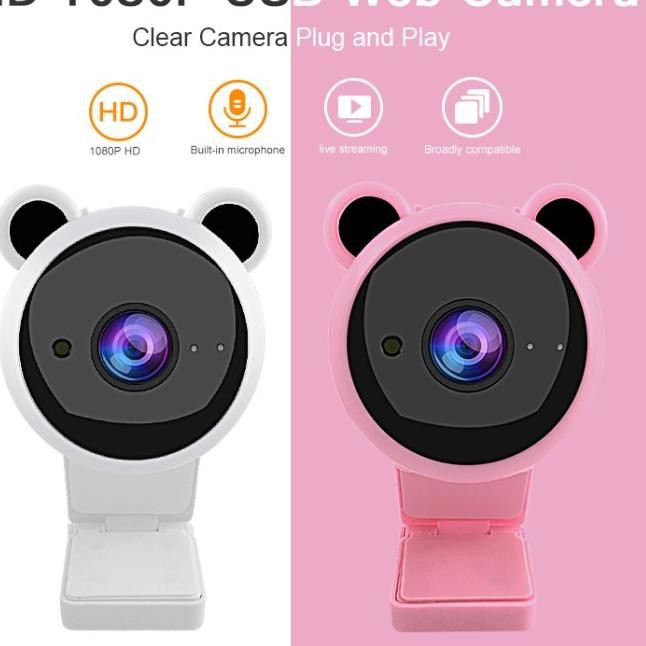 Webcam Full Hd 1080p Tích Hợp Micro Màu Trắng