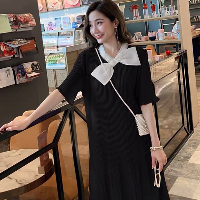 [ORDER] Váy ly cổ nơ [ảnh thật ở cuối]