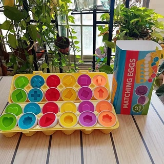TRÒ CHƠI TRỨNG MATCHING EGG / SET TRỨNG GHÉP ĐÔI