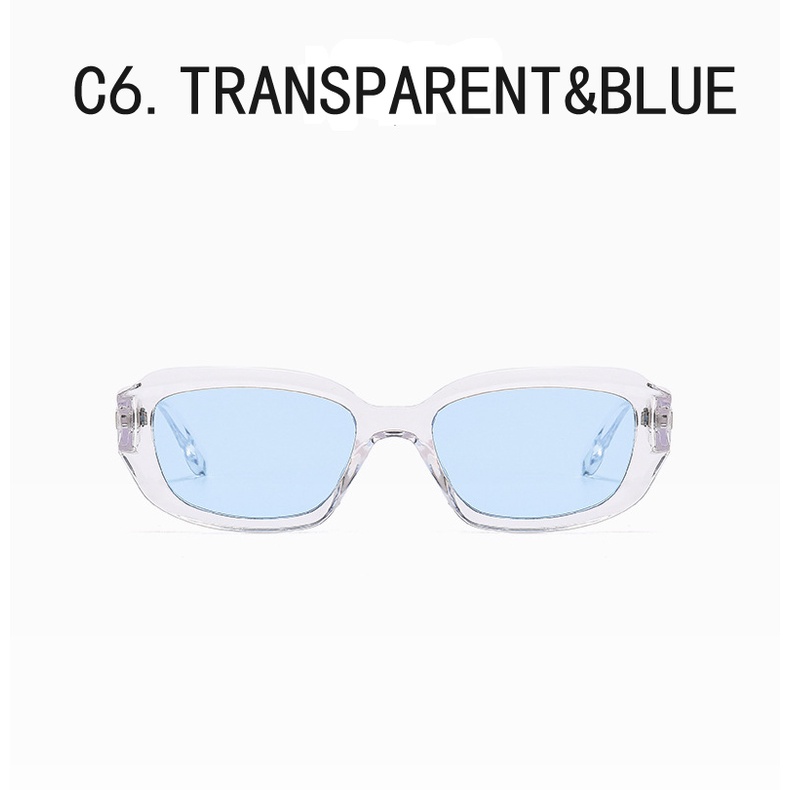 Kính Mát Hình Chữ Nhật Chống Tia UV400 Thời Trang