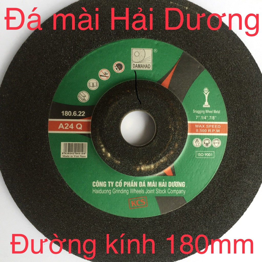 Đá mài Hải Dương đường kính 180mm