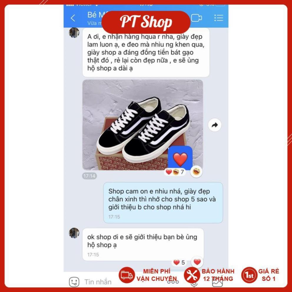 [FreeShip –Hàng Xịn] Giày Vans Full phụ kiện, Giầy Van thể thao nam nữ Sneaker Full bill box