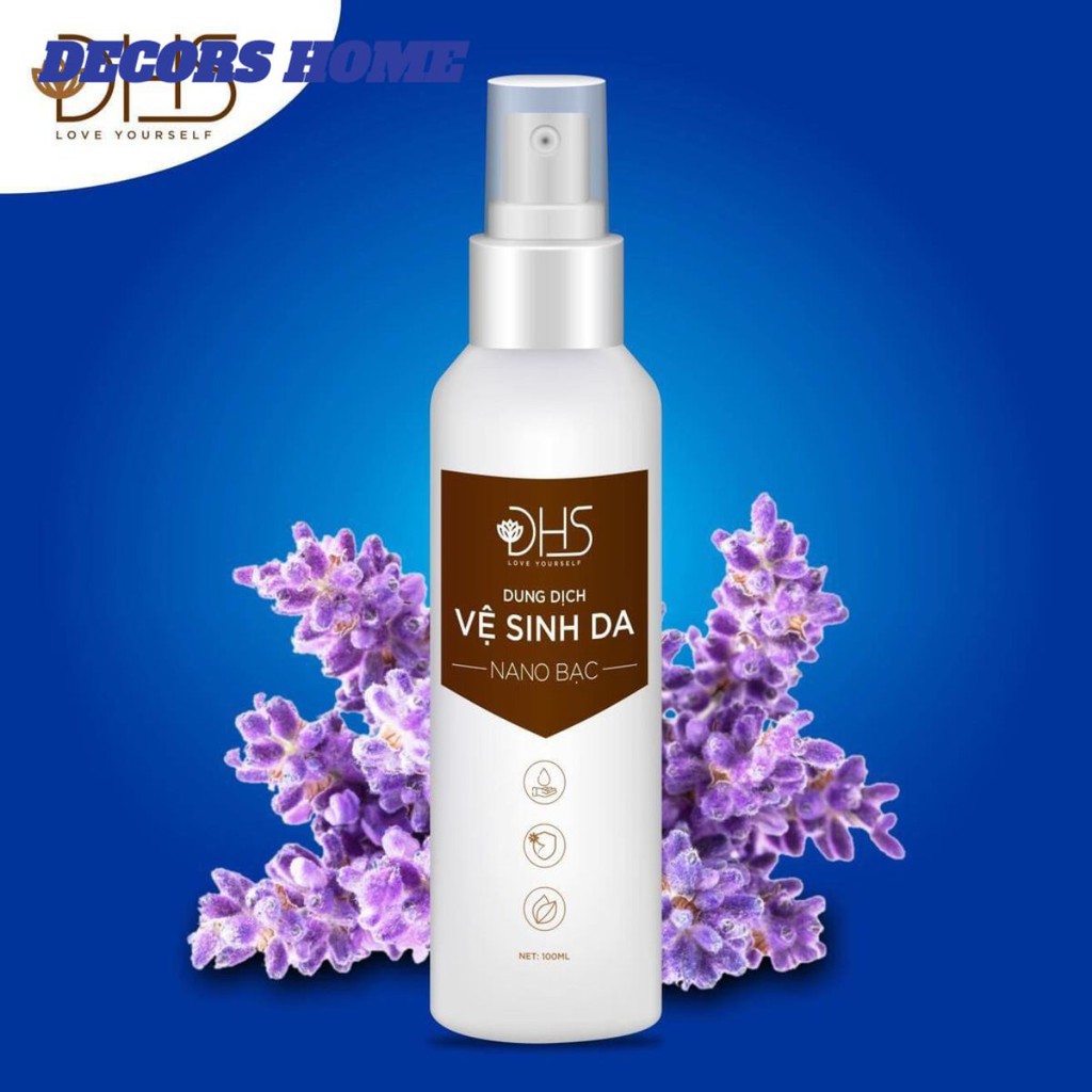 DUNG DỊCH RỬA TAY XỊT KHUẨN & VỆ SINH DA- DƯỢC HOA SEN NANO BẠC