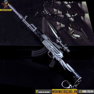 Mô Hình AKM Glory 27cm Tháo Nắp - PUBG
