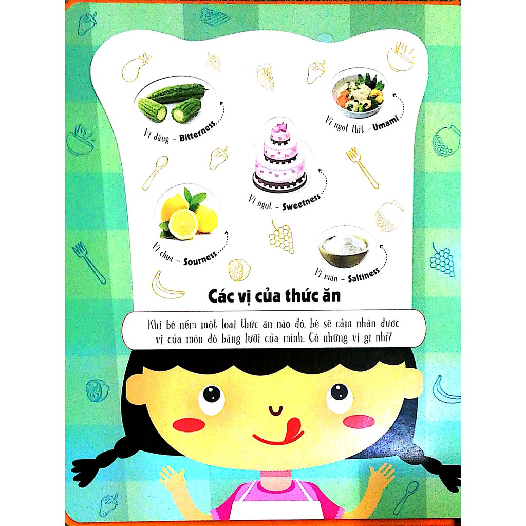 Sách - Lift the flap - Lật mở khám phá - Foods - Thức ăn