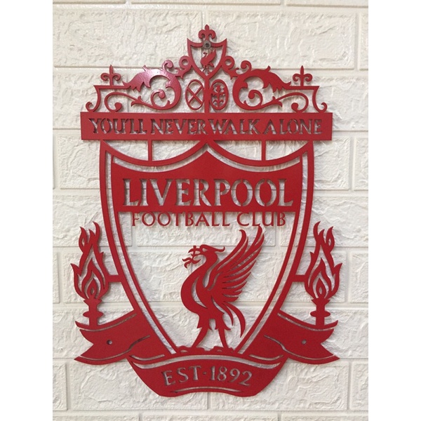 Decor bóng đá - LOGO treo tường CLB Liverpool