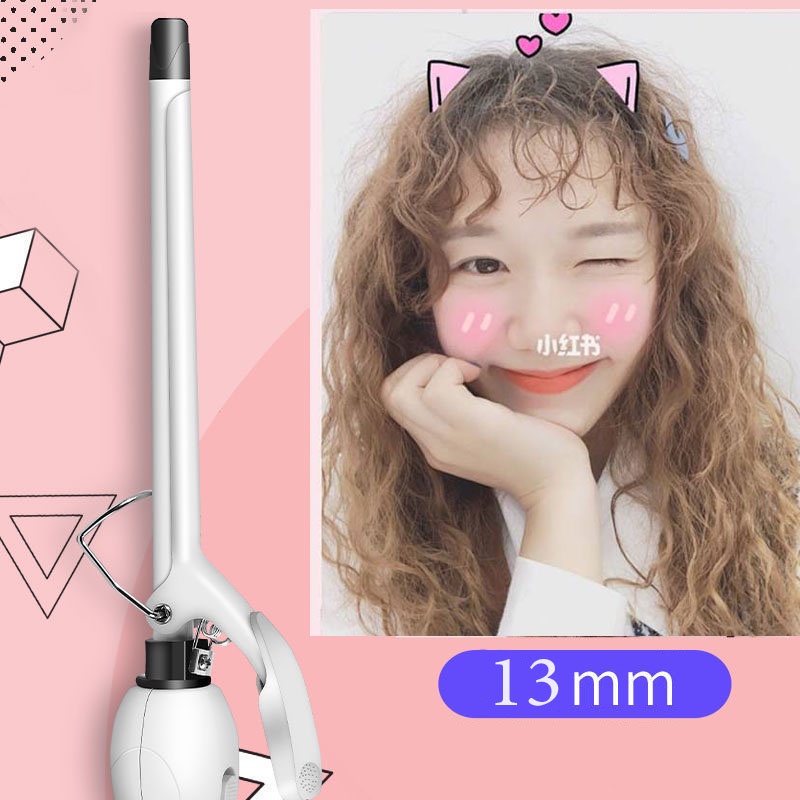 Máy Uốn Tóc Kiểu Xoăn Mì Tôm Nhiều Size 9mm 13mm 16mm