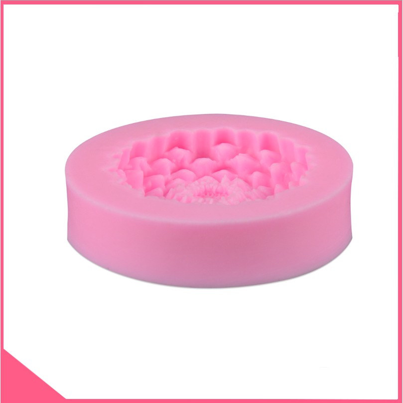 Khuôn silicon 4d làm rau câu hoa thược dược