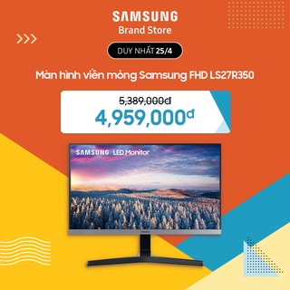 [Mã ELMALL1TR giảm 5% đơn 3TR] Màn hình viền mỏng Samsung FHD LS27R350