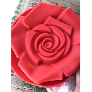 Khuôn silicon 3D hoa hồng đại